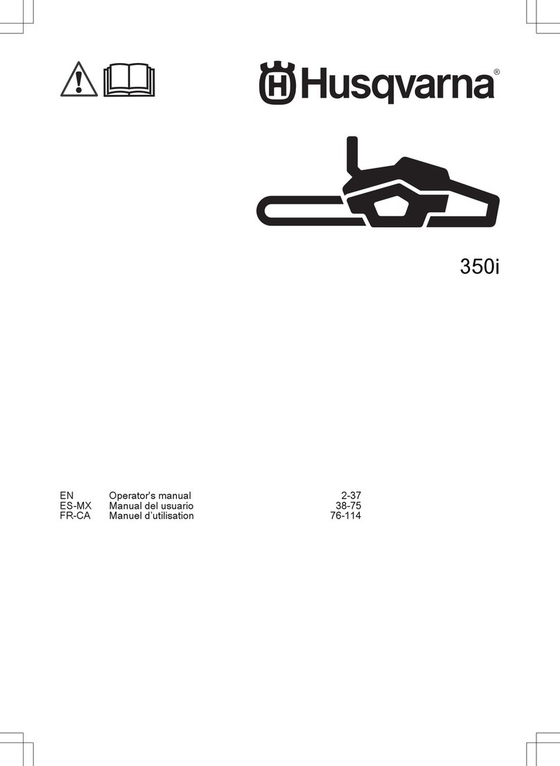 Husqvarna Power Axe 350i User manual
