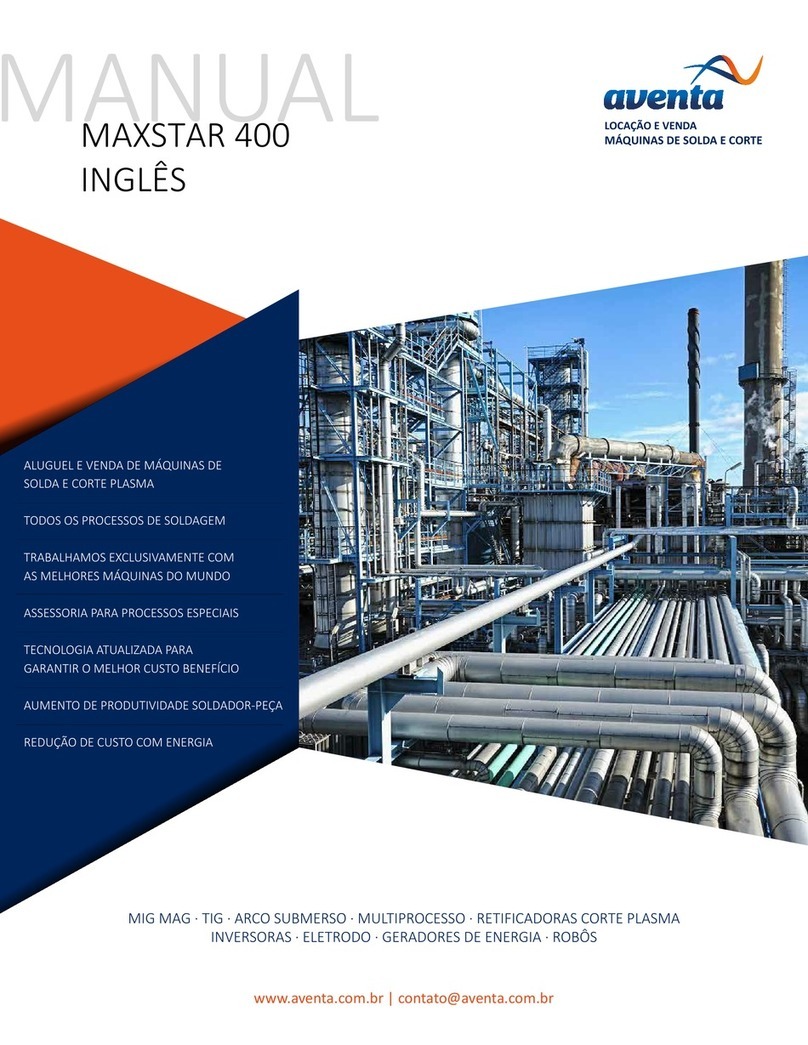 Miller Maxstar 400 User manual Miller Maxstar 400 User manual