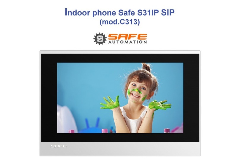 Safe S31IP User manual