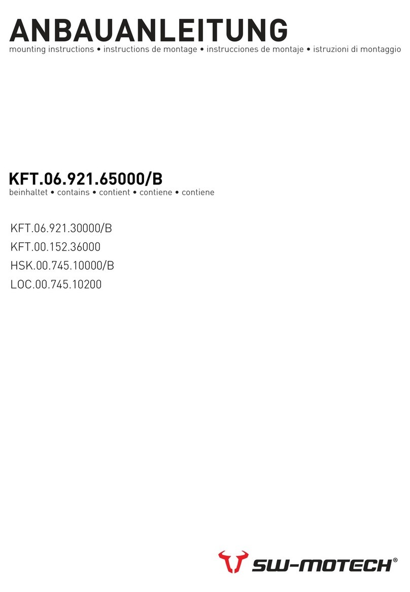 SW-Motech KFT.06.921.65000/B User manual SW-Motech KFT.06.921.65000/B User manual