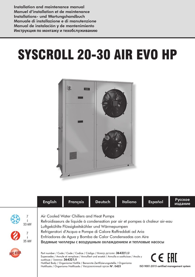 System air SYSCROLL 20 AIR EVO HP Manual