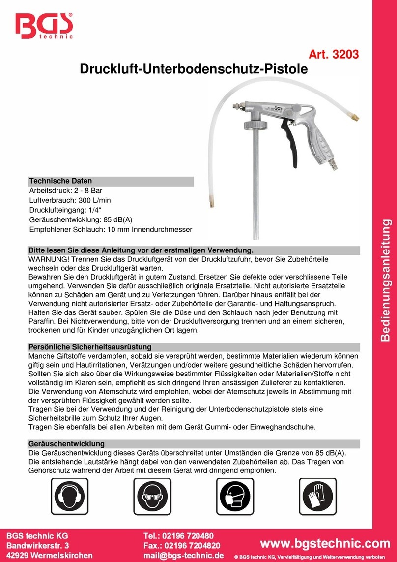 BGS technic 3203 User manual