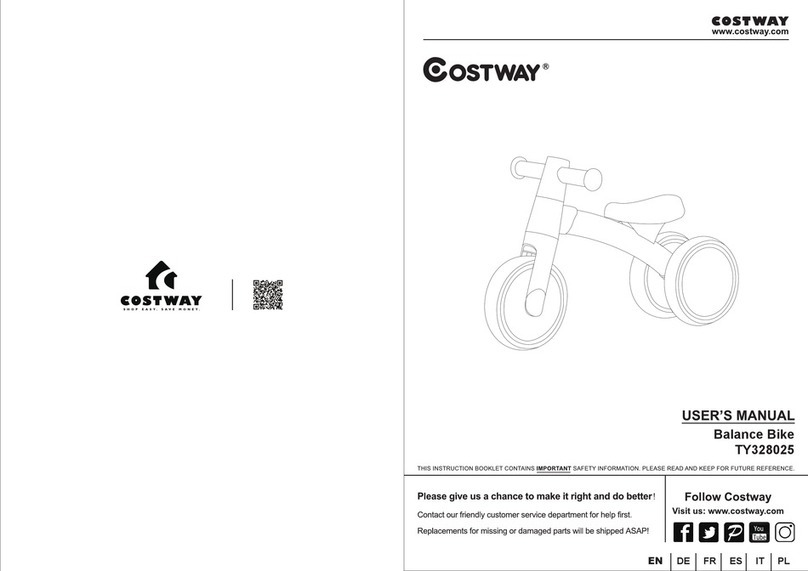 Costway TY328025 user manual