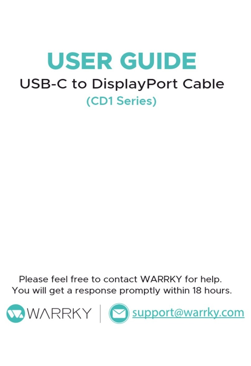 WARRKY CD1 Series User manual