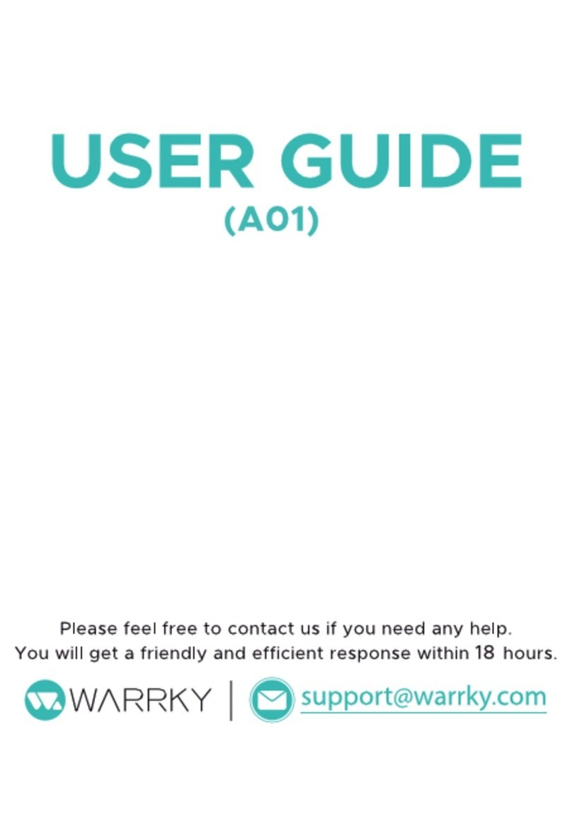 WARRKY A01 user guide