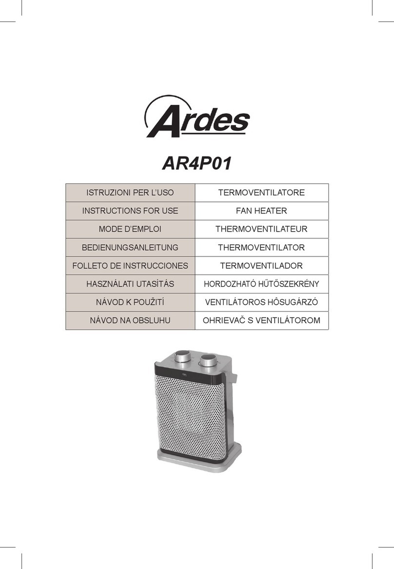 ARDES AR4P01 Instructions for use