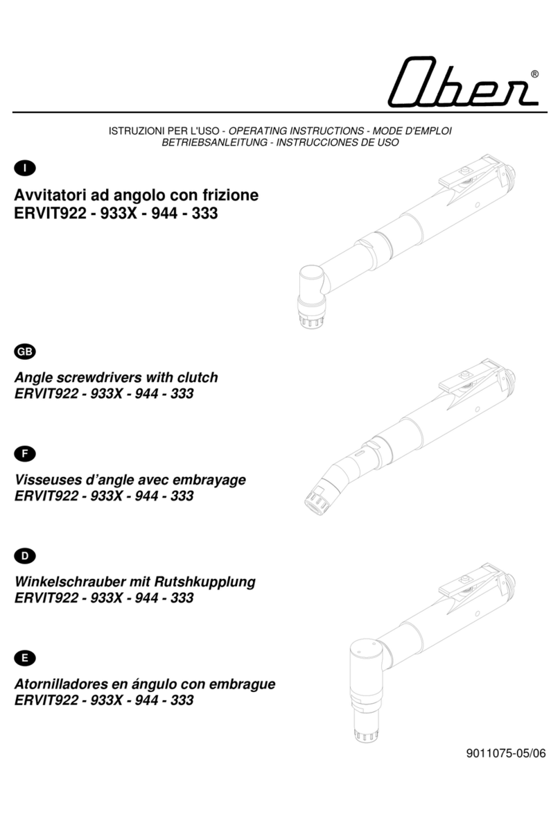 Ober ERVIT933X operating instructions