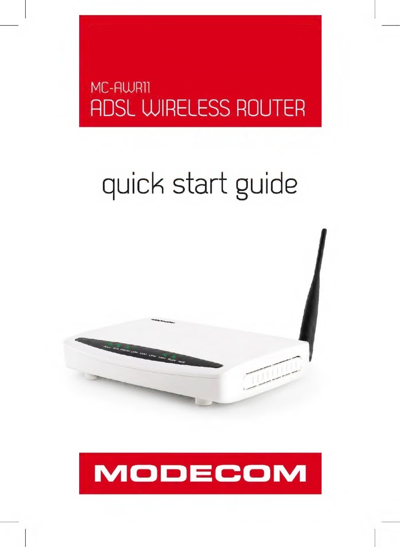Modecom mc-awr11 quick start guide