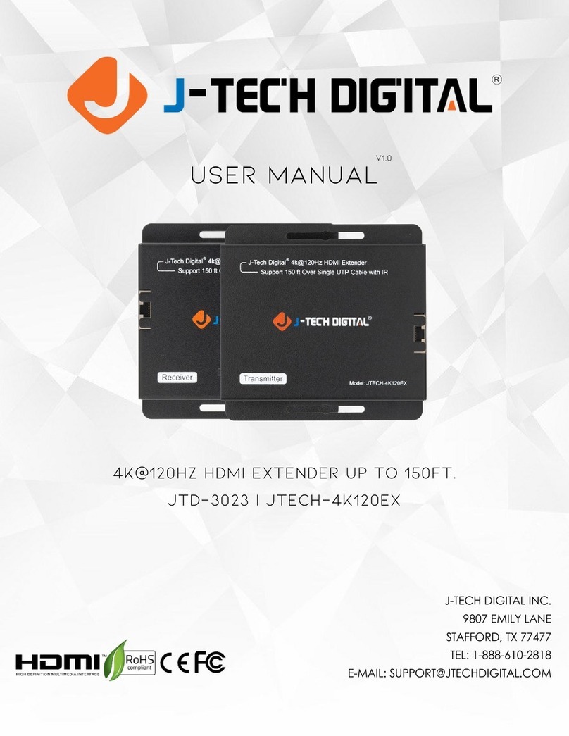 J-Tech Digital JTD-3023 User manual J-Tech Digital JTD-3023 User manual