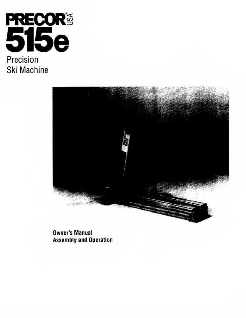 Precor 515e User manual