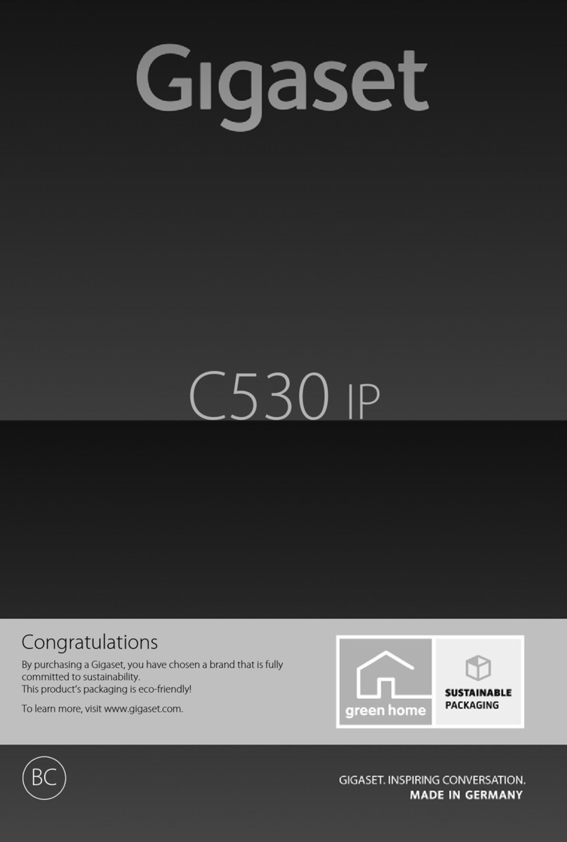 Gigaset C530 IP User manual