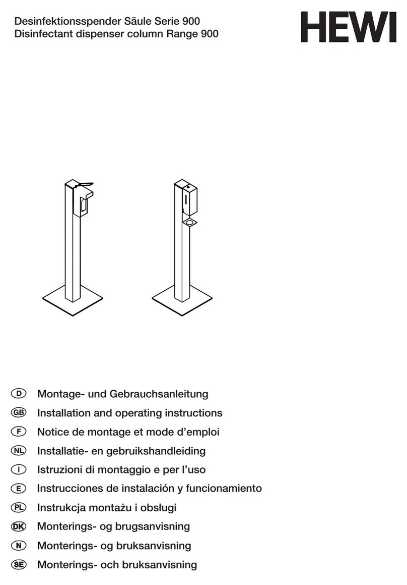 Hewi Sensoric 900.06.01360DC Installation and operating instructions Hewi Sensoric 900.06.01360DC Installation and operating instructions