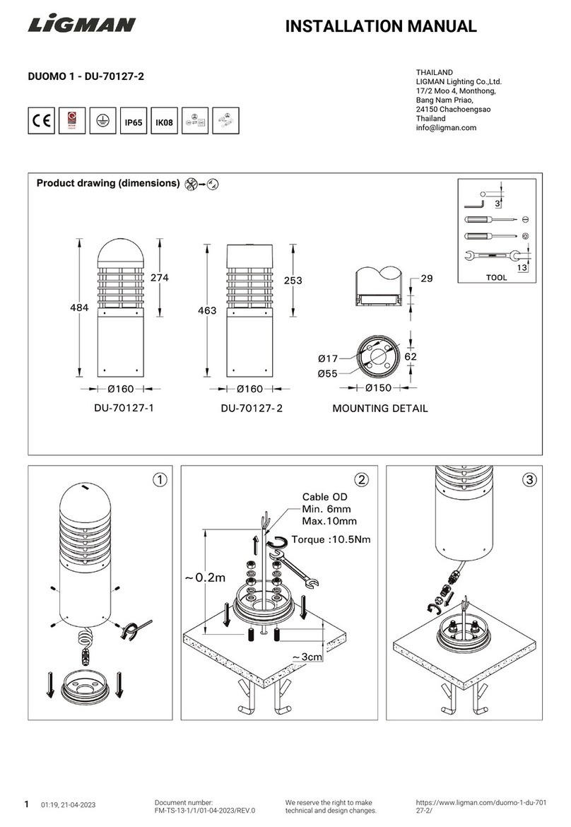 LIGMAN DU-70127-2 User manual