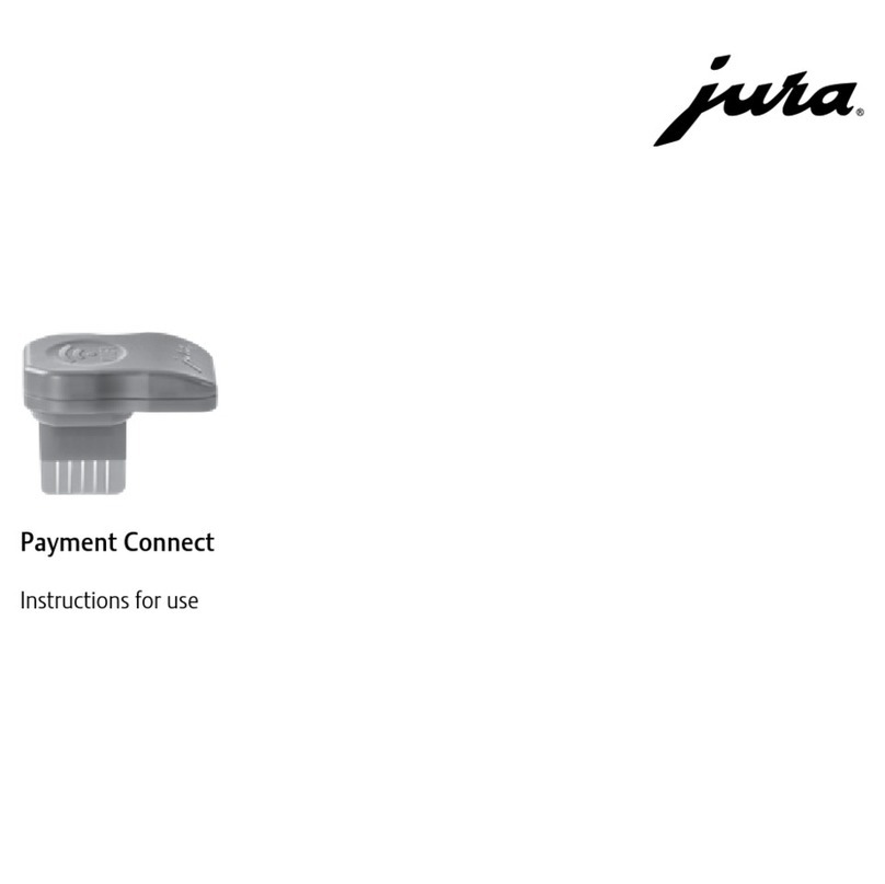Jura Payment Connect Instructions for use