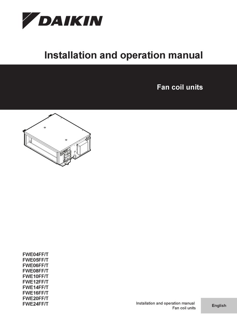 Daikin FWE04FF/T User manual