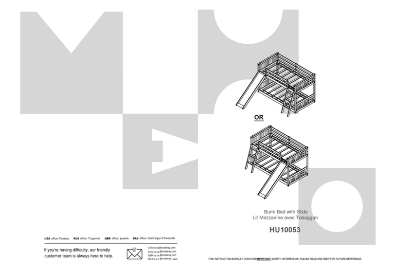 Costway HU10053 Instruction booklet