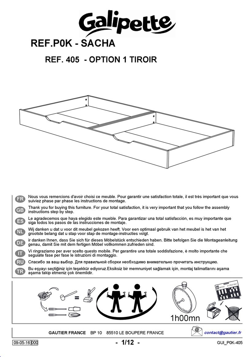 Galipette 405 User manual