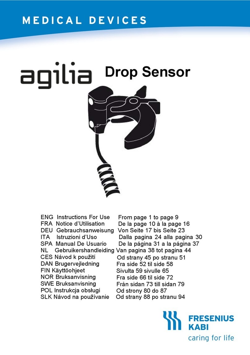 Fresenius Kabi agilia Instructions for use