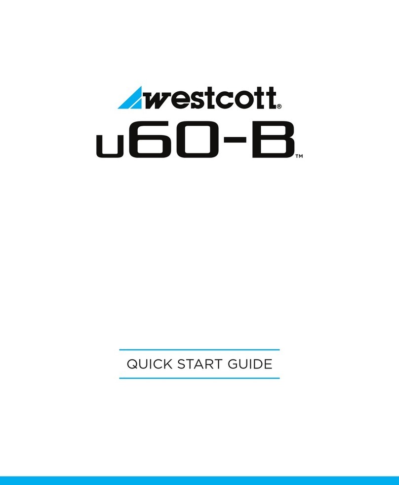 Westcott U60-B Bi-color LED quick start guide