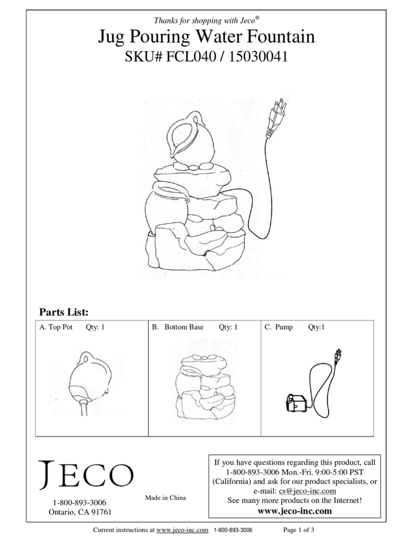Jeco FCL040 User manual