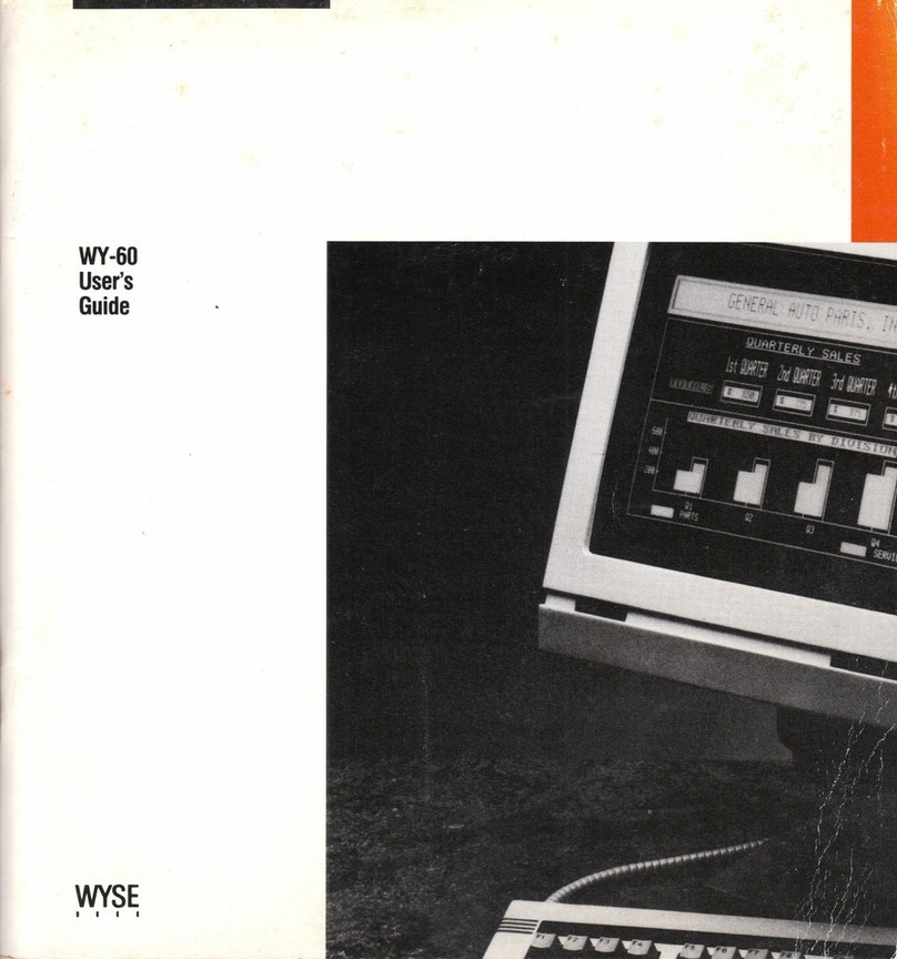 Wyse WY-60 user guide