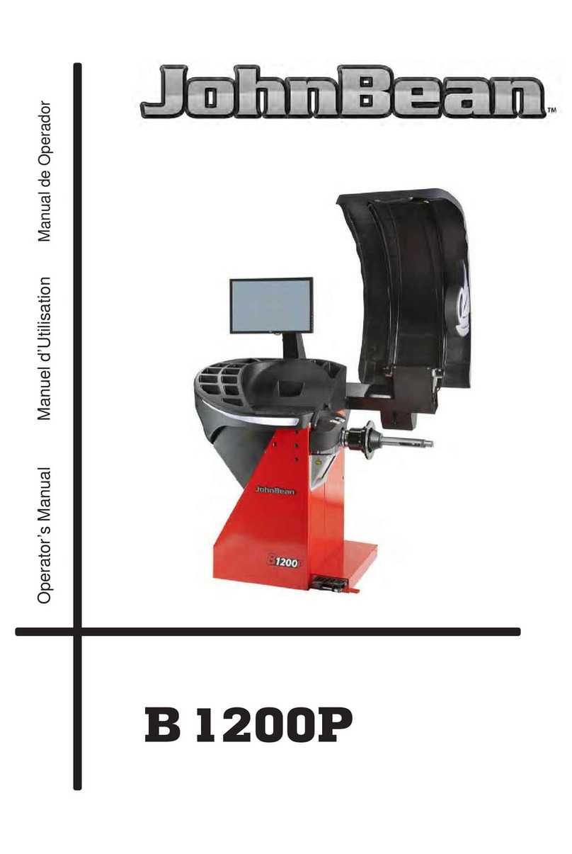 John Bean B 1200P Operator's manual
