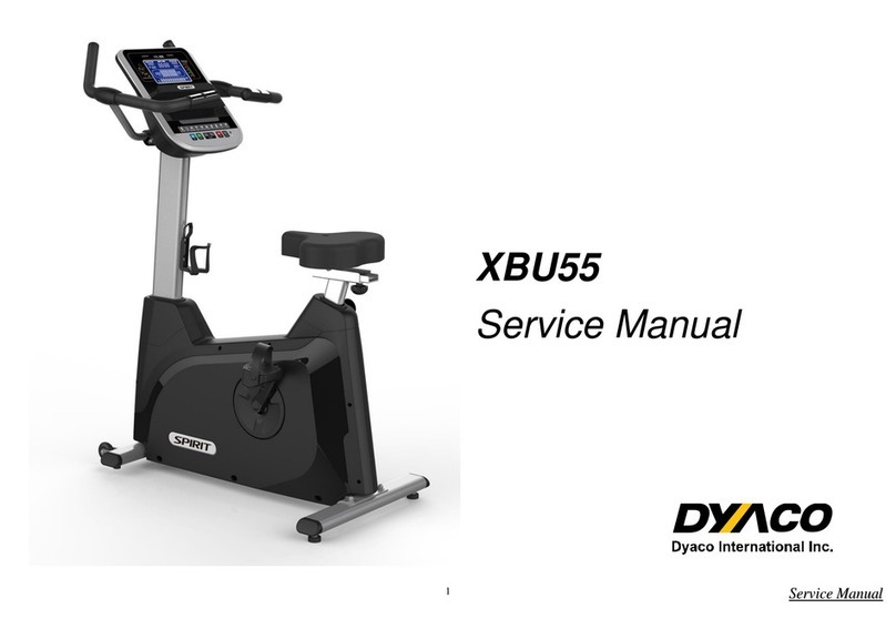 Dyaco XBU55 Service manual