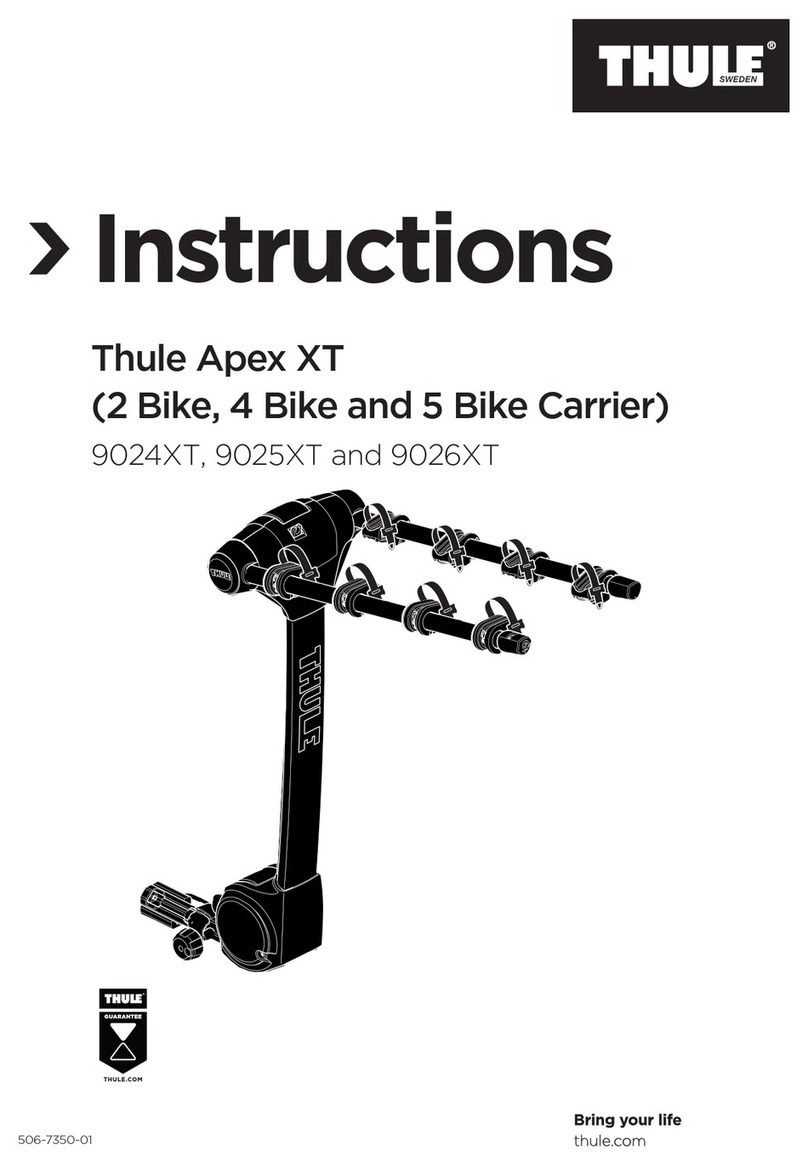 Thule Apex XT User manual Thule Apex XT User manual