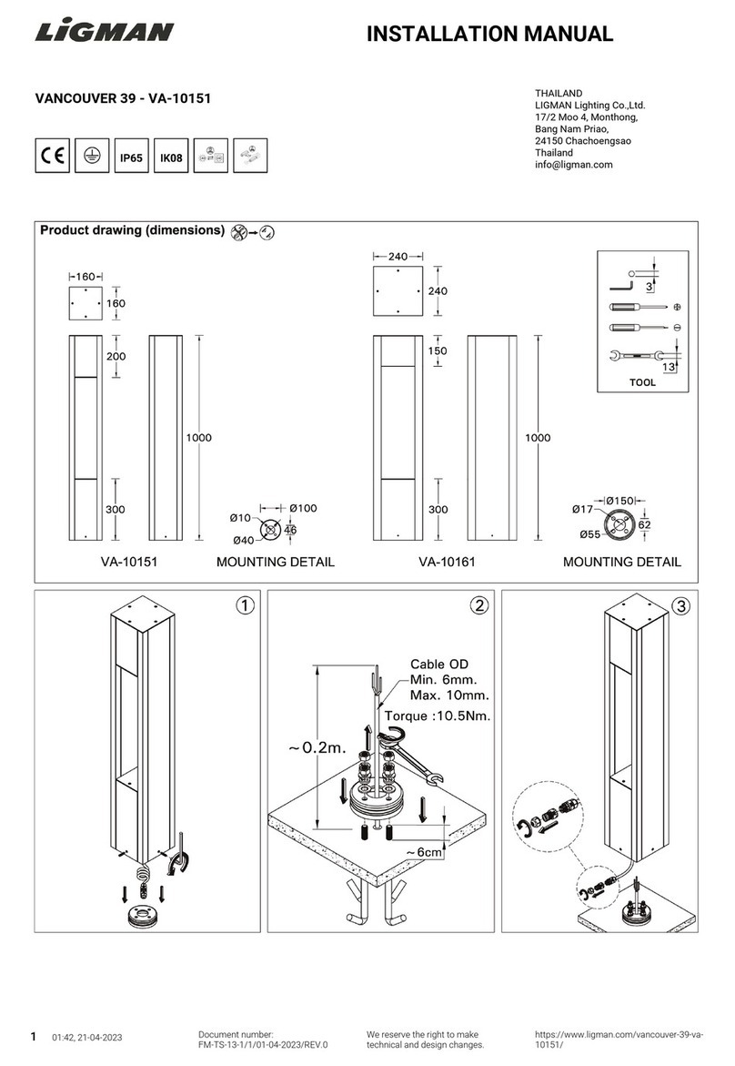LIGMAN VANCOUVER 39 User manual LIGMAN VANCOUVER 39 User manual