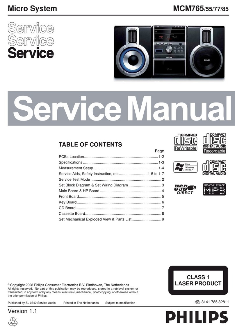 Philips MCM765/85 User manual