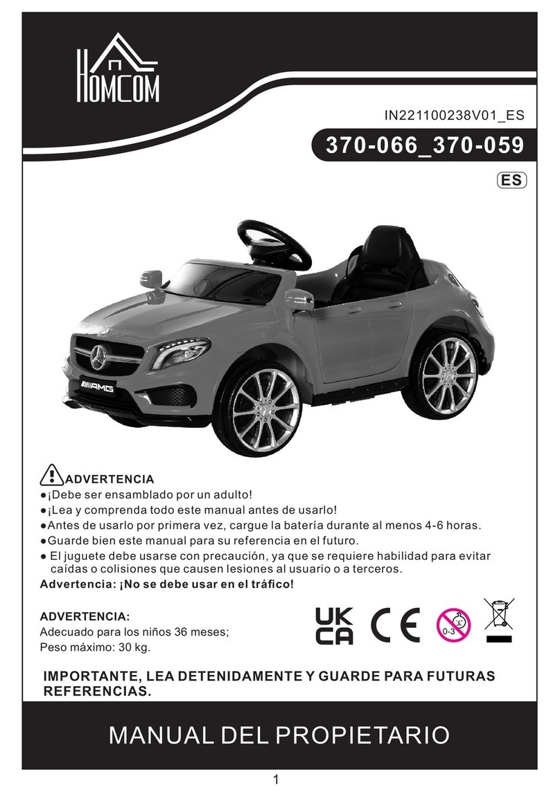 HOMCOM 370-066 owner's manual