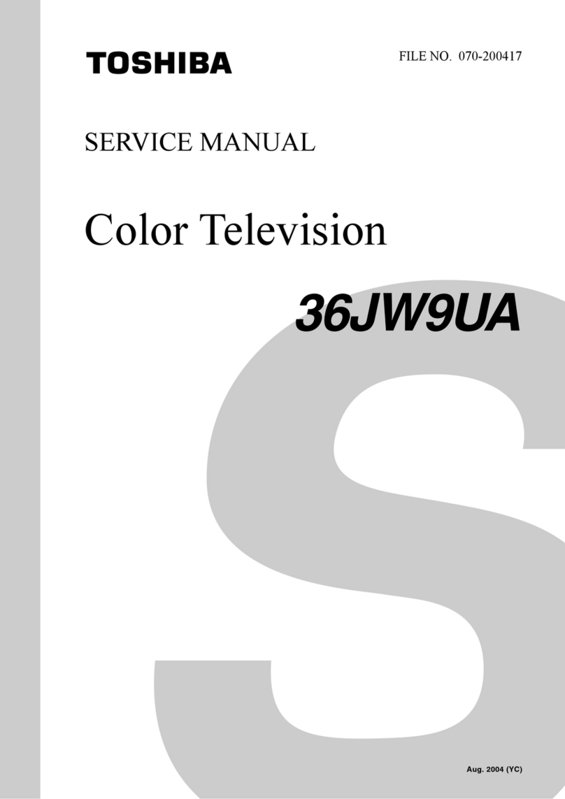 Toshiba 36JW9UA User manual