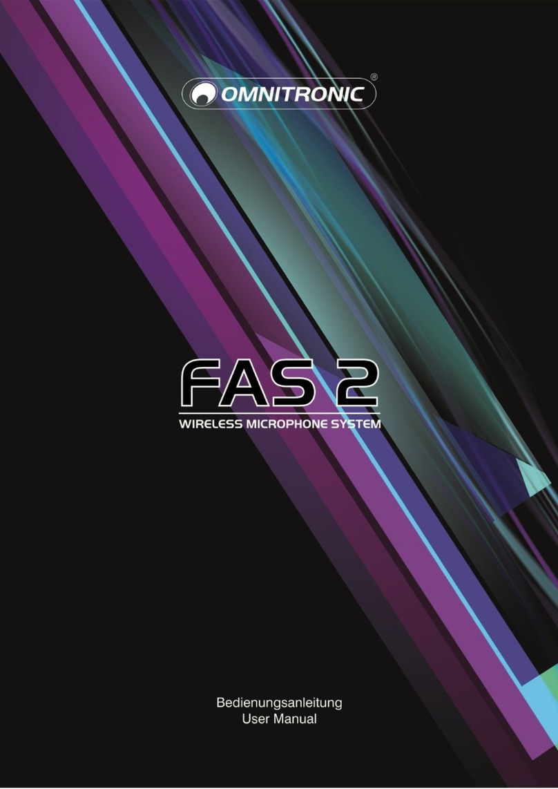 Omnitronic FAS 2 User manual