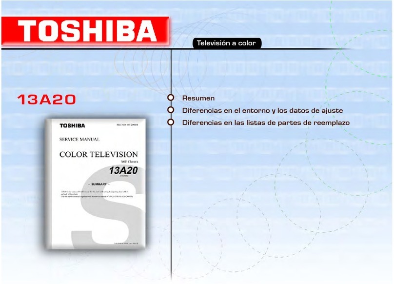Toshiba 13A20 User manual