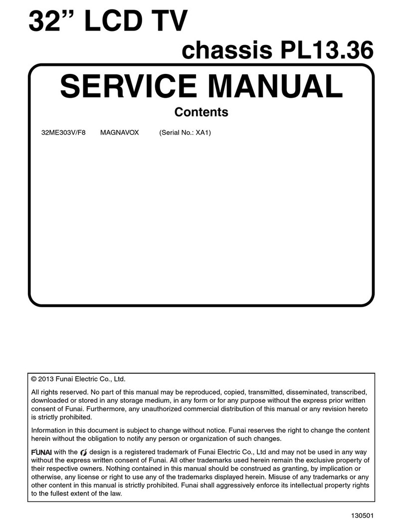 FUNAI 32ME303V/F8 User manual FUNAI 32ME303V/F8 User manual