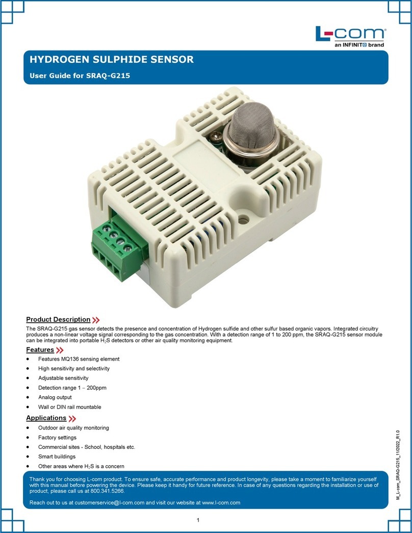 Infinite L-com SRAQ-G215 manual