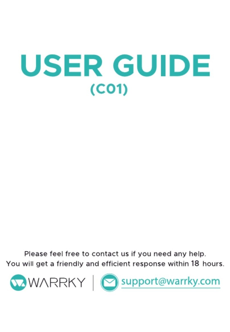 WARRKY C01 User manual