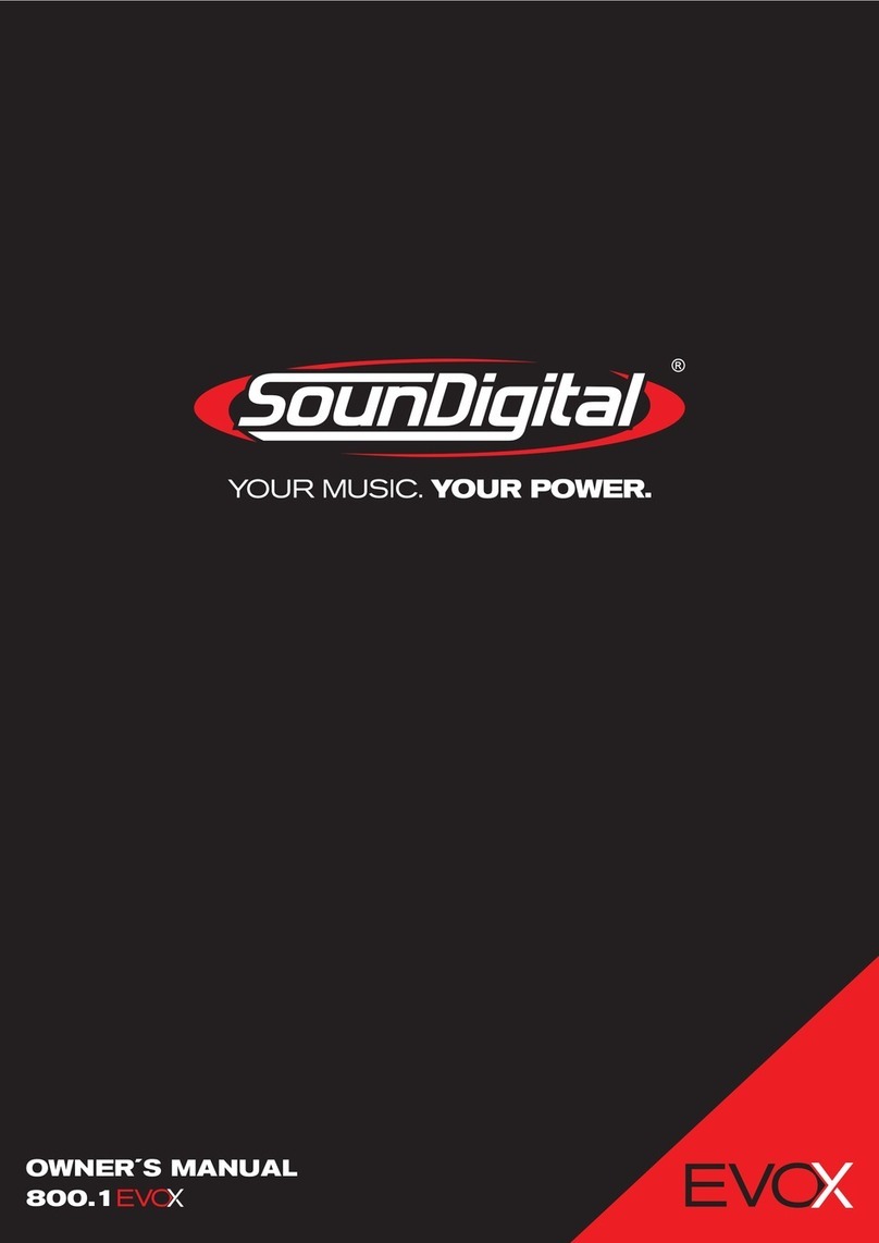 Soundigital EVOX 800.1 User manual