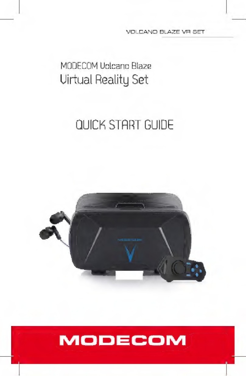 Modecom VOLCANO BLAZE VR SET quick start guide