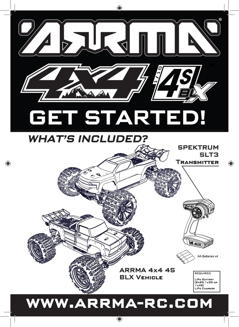 Arrma 4x4 4S BLX Get started
