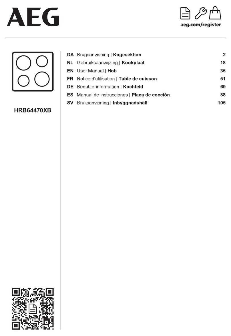 AEG HRB64470XB user manual