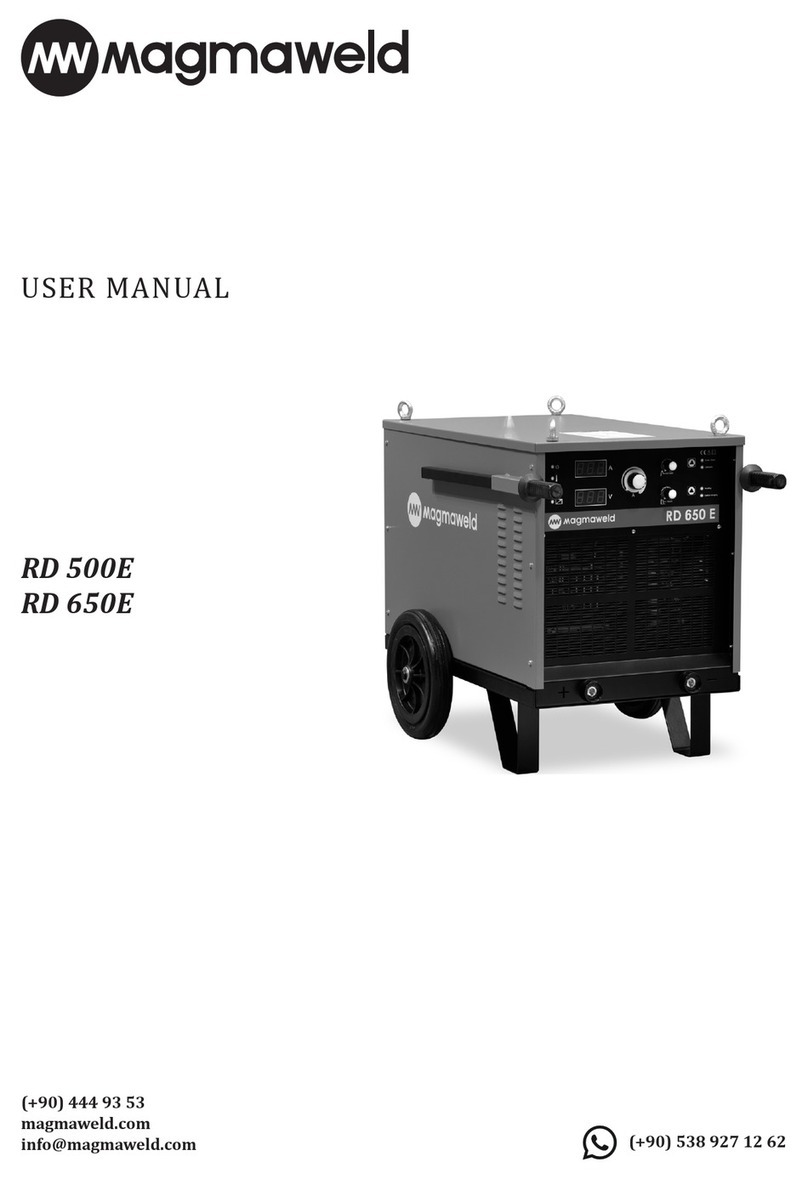 Magmaweld RD 650E user manual