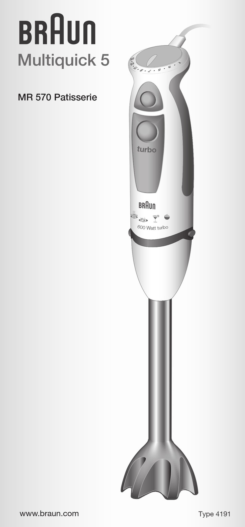 Braun Multiquick 5 manual