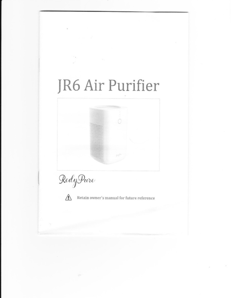 RedyPure JR6 owner's manual