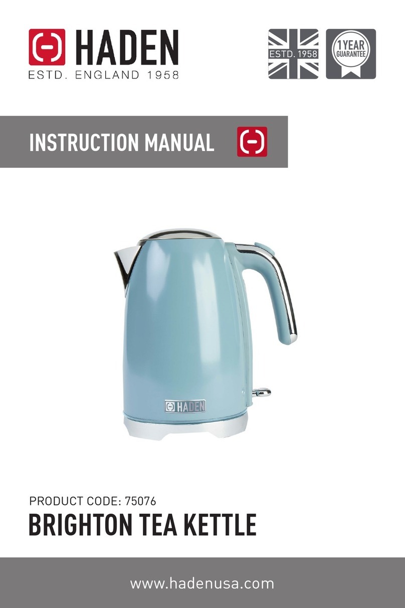 Haden BRIGHTON 75076 instruction manual