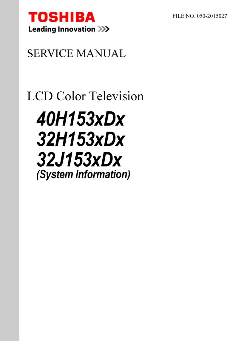 Toshiba 40H153 D Series User manual