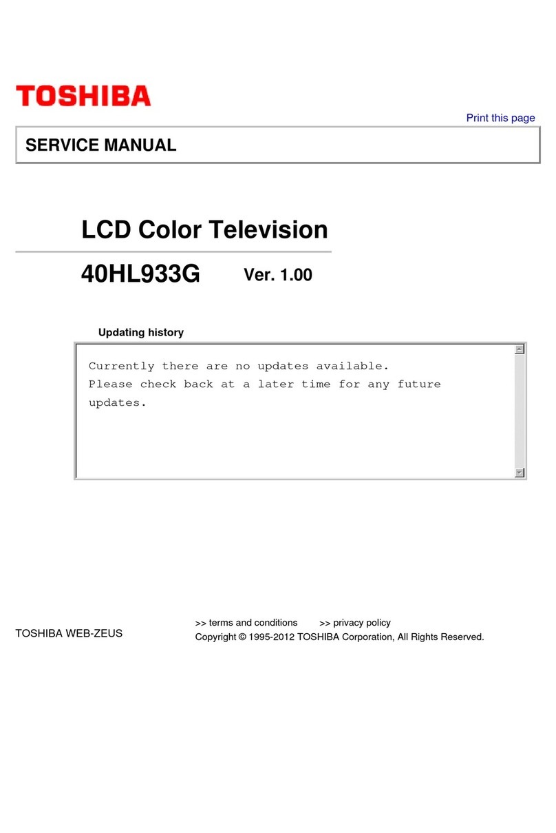 Toshiba 40HL933G User manual