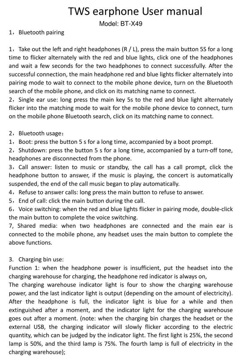 Rosewill BT-X49 user manual