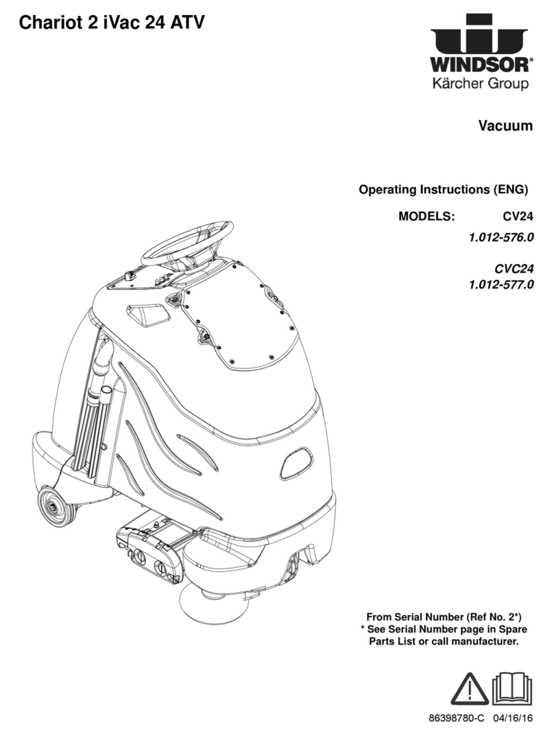 Kärcher WINDSOR Chariot 2 iVac 24 ATV User manual