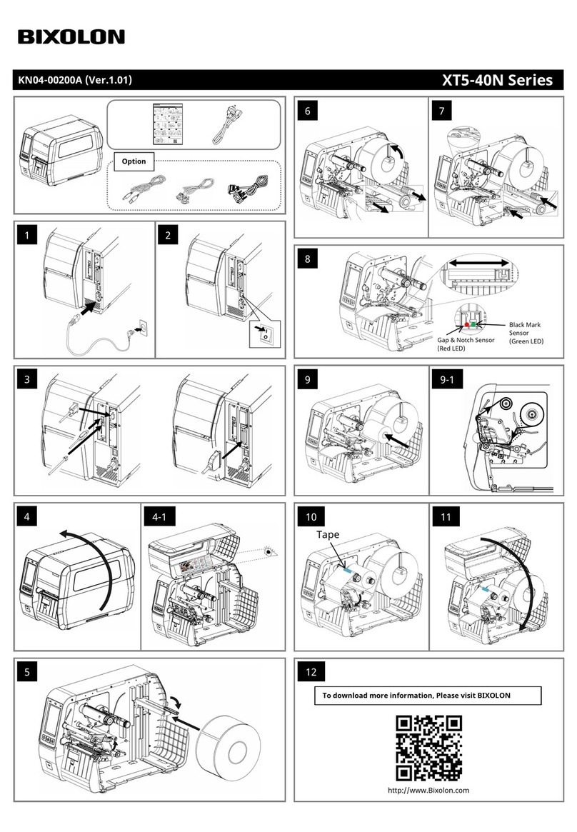 BIXOLON XT5-40N Series User manual